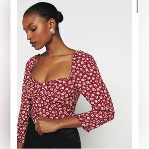 Reformation Meriah Top Cari - Size 6